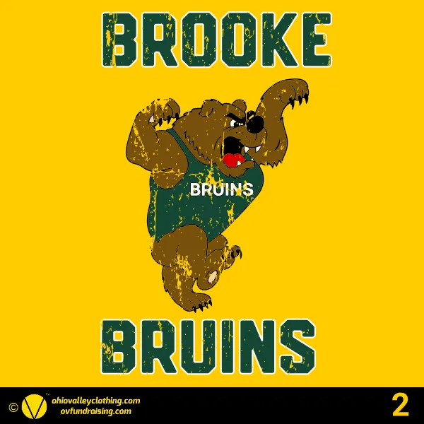 Brooke Middle School Football 2025 Design 02