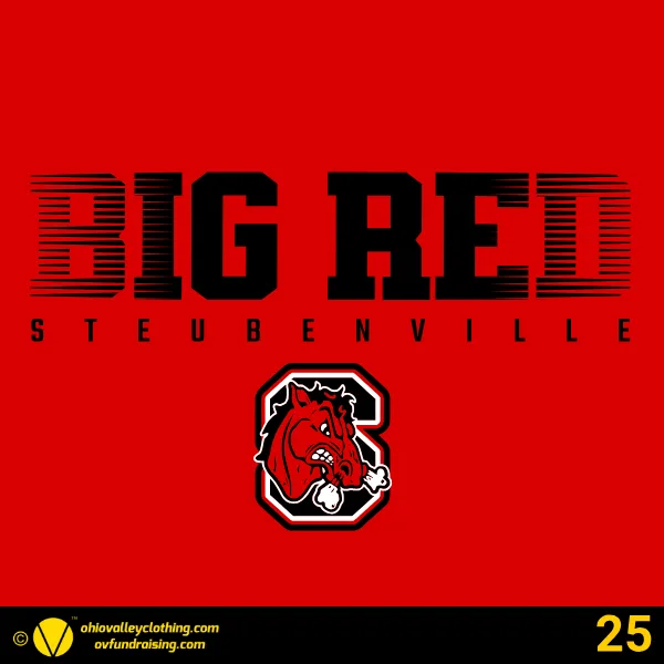 Steubenville Big Red Golf 2026 Design 25