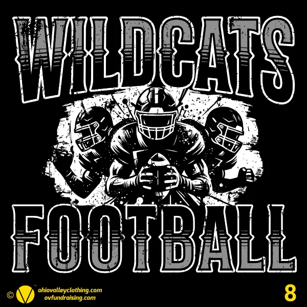 Edison Jr Wildcats Football 2026 Design 08