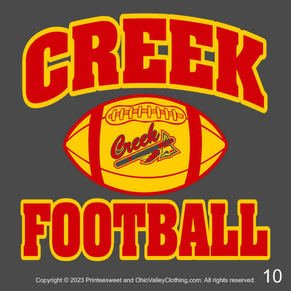 Creek Youth Football Fundraising 2023 Sample Designs Creek Youth Football 2023 Fundraising Sample Design Page 10