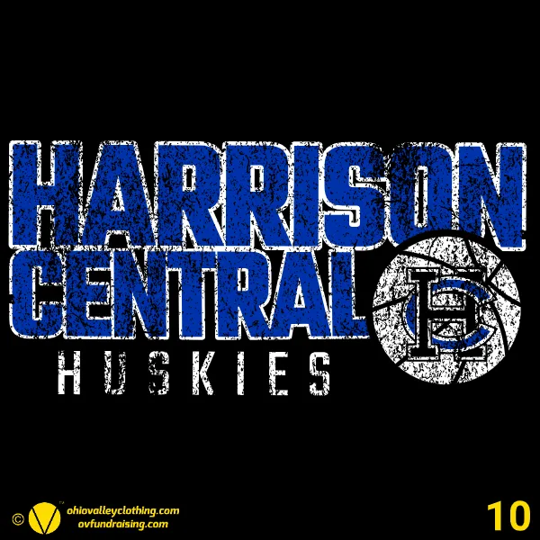 Harrison Central Ladies Basketball 2024 Design 10