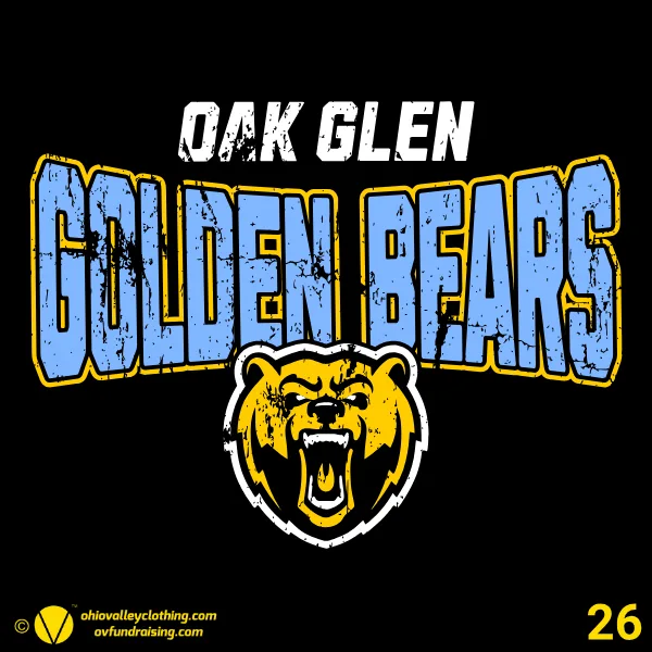 Oak Glen High School Golf 2026 Design 26