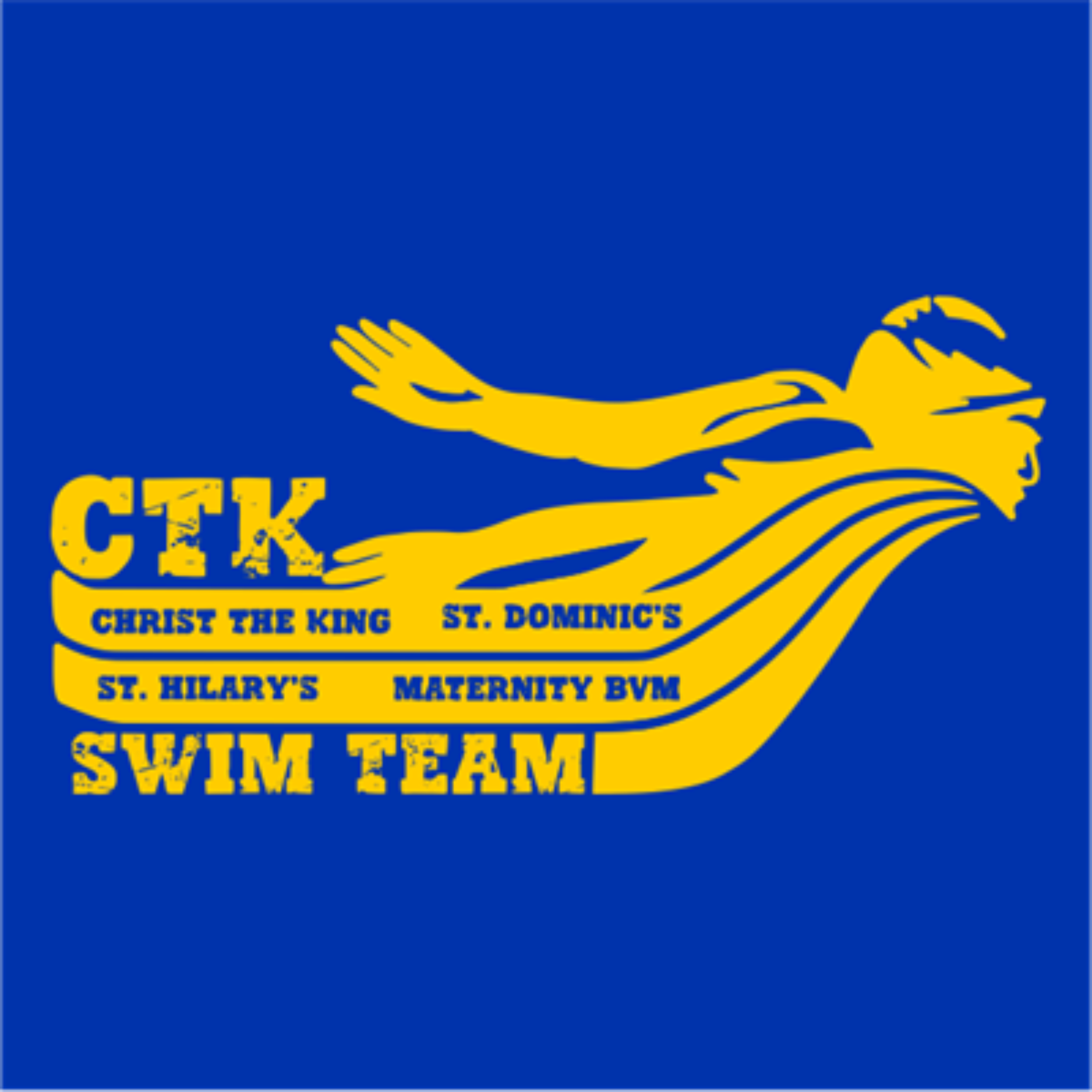CTK Swim Team 2023 logo