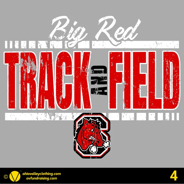 Steubenville Big Red Track 2026 Design 04