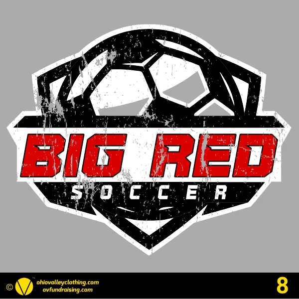 Steubenville Big Red Soccer Spring 2026 Design 08