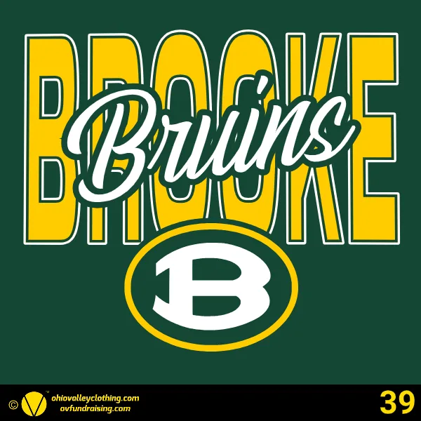 Brooke Middle School Football 2025 Design 39