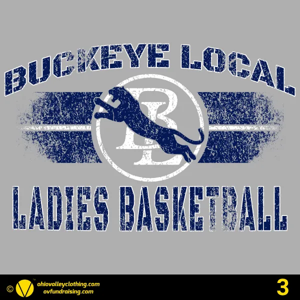 Buckeye Local Lady Panthers Basketball 2024 Design 03