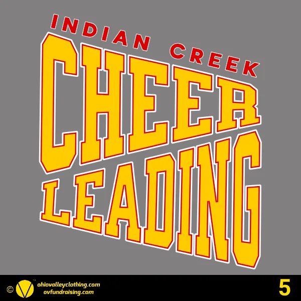 Indian Creek High School Cheerleaders 2025 Design 05