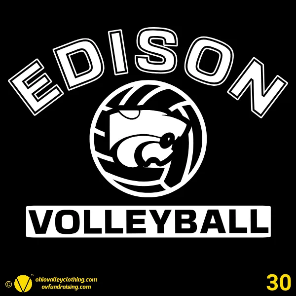 Edison Volleyball 2024- Design 30