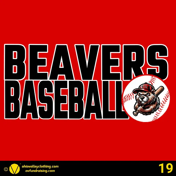 Beaver Youth Baseball 2025 Design 19