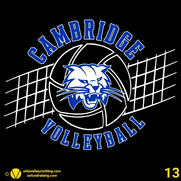 Cambridge Volleyball 2026 Design 13