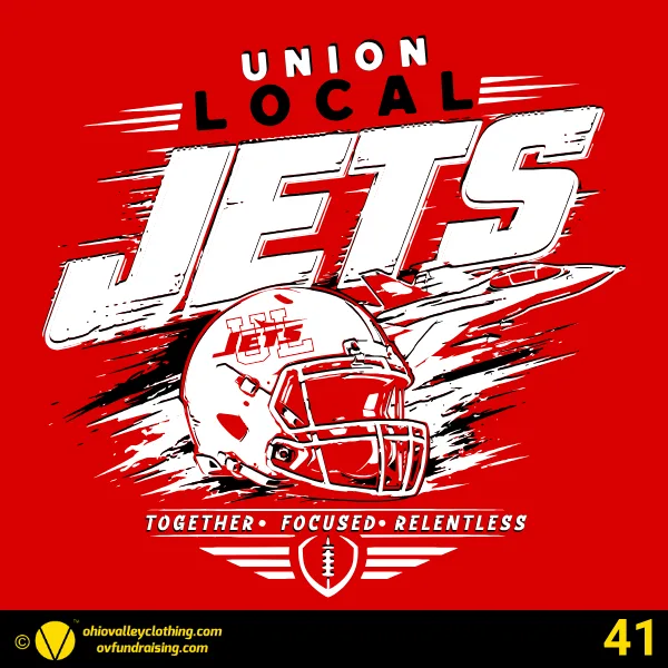 Union Local Little Jets Football 2026 Design 41