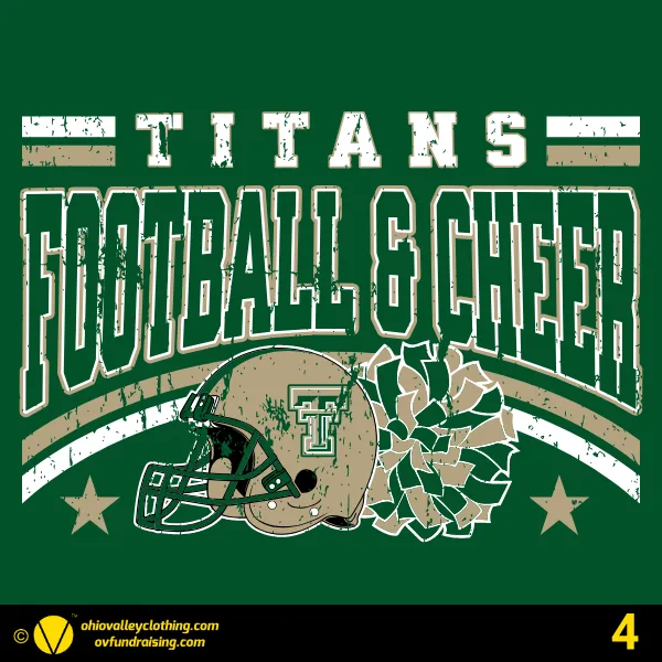 Toronto Titans Youth Football & Cheer 2026 Design 04