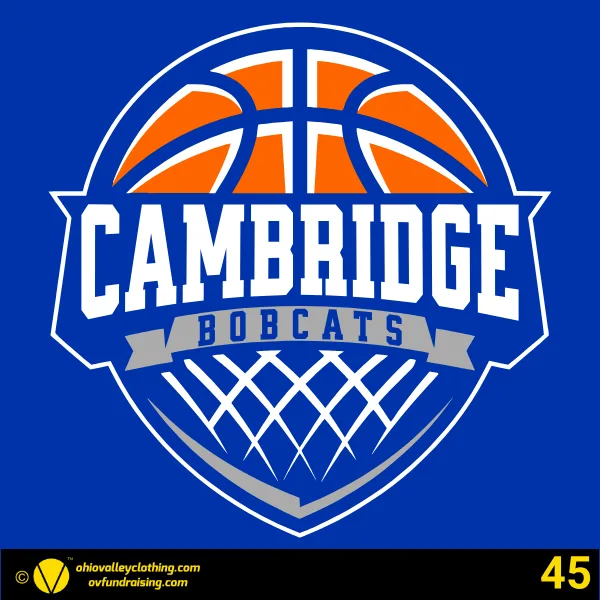 Cambridge Boys Basketball 2026-27 Design 45