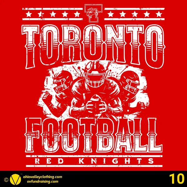 Toronto High School Football 2025 Design 10