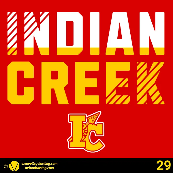 Indian Creek Youth Football and Cheering 2025 Design 29