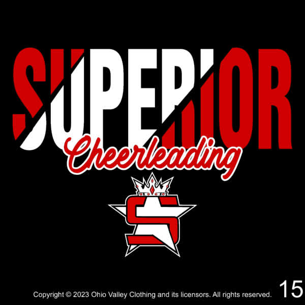 Superior Cheer and Tumbling Fundraising Sample Designs Superior Cheer Fundraising 2023 Sample Design Page 15