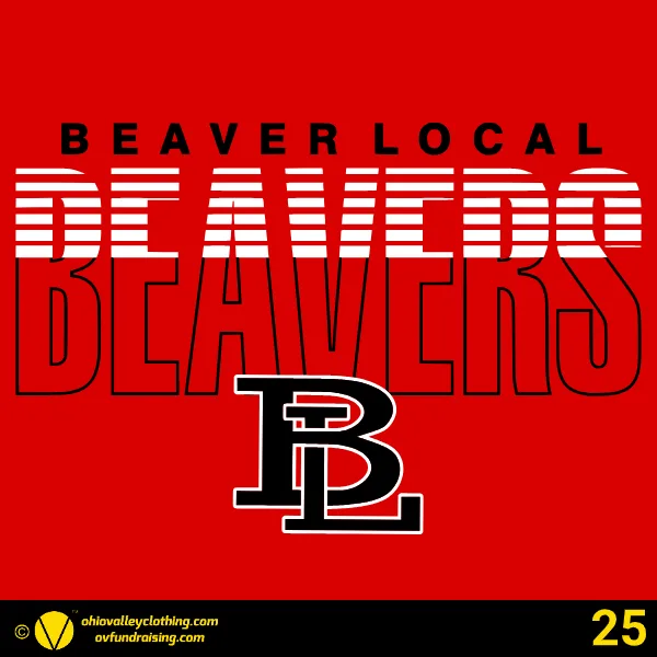 Beaver Local Trap Team 2025 Design 25