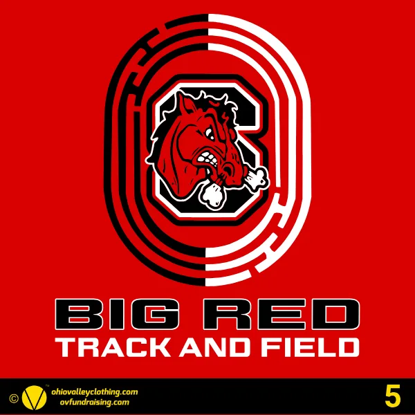 Steubenville Big Red Track 2026 Design 05