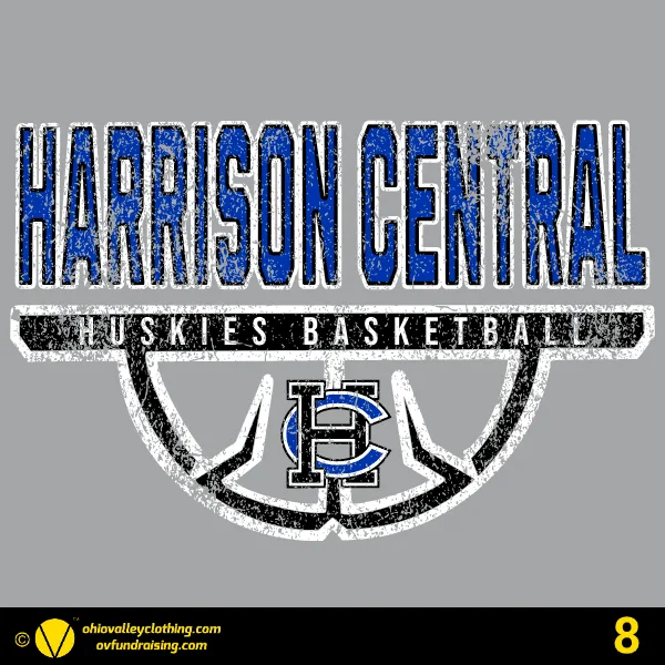 Harrison Central Ladies Basketball 2024 Design 08