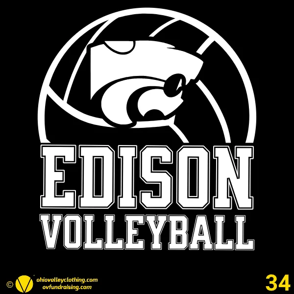 Edison Volleyball 2024- Design 34