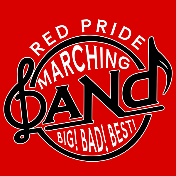 Beaver Local Red Pride Band Boosters 2024 logo