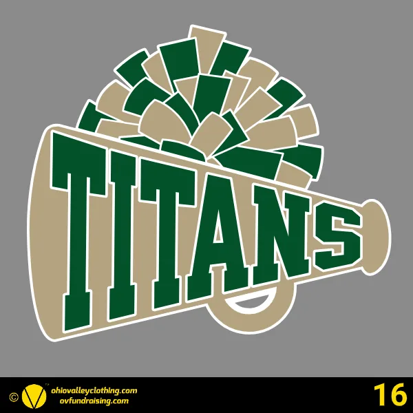 Toronto Titans Cheer & Football 2024- Design 16