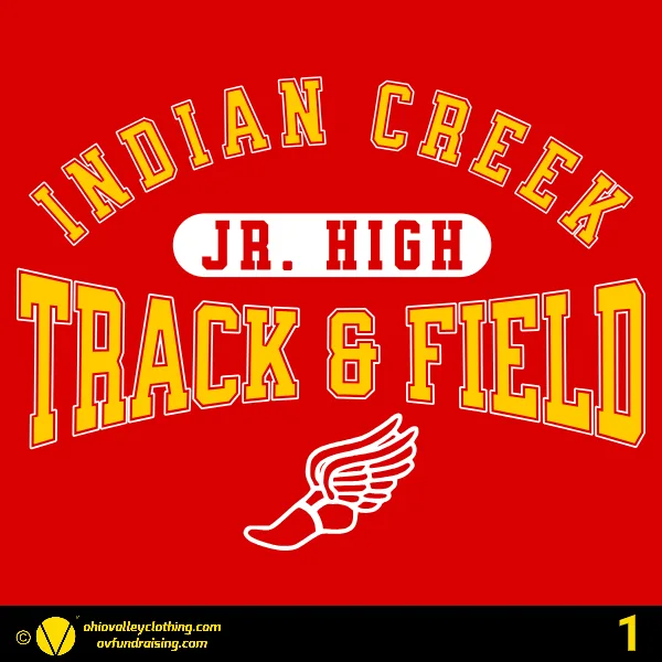 Indian Creek Jr. High Track 2025 Design 01