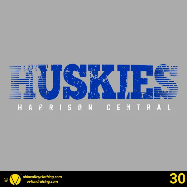 Harrison Central Huskies Soccer 2026 Design 30
