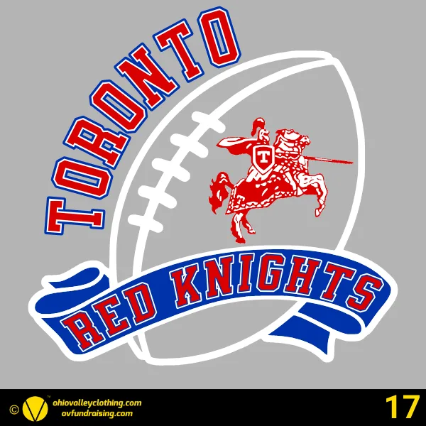 Toronto High School Football 2024 Design 17