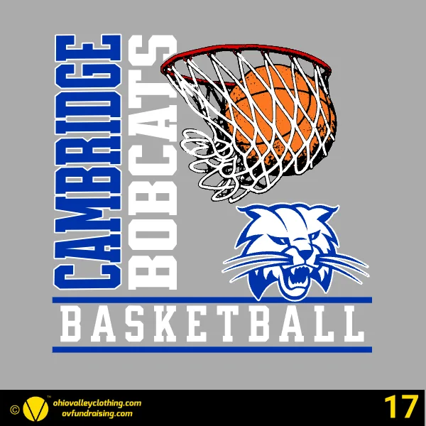 Cambridge Boys Basketball 2026-27 Design 17