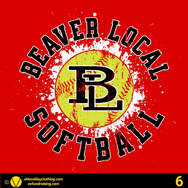 Beaver Local Softball 2025 Design 06