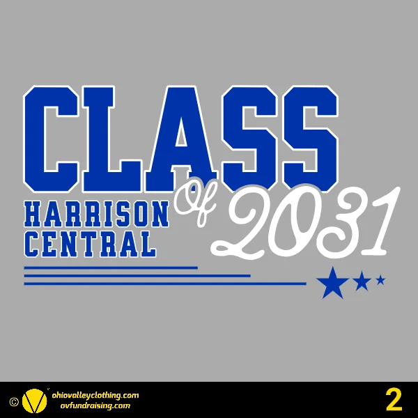 Harrison Central Elementary 6th Grade Graduation 2025 Design 02