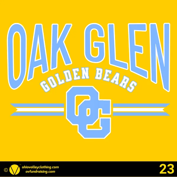 Oak Glen High School Golf 2026 Design 23