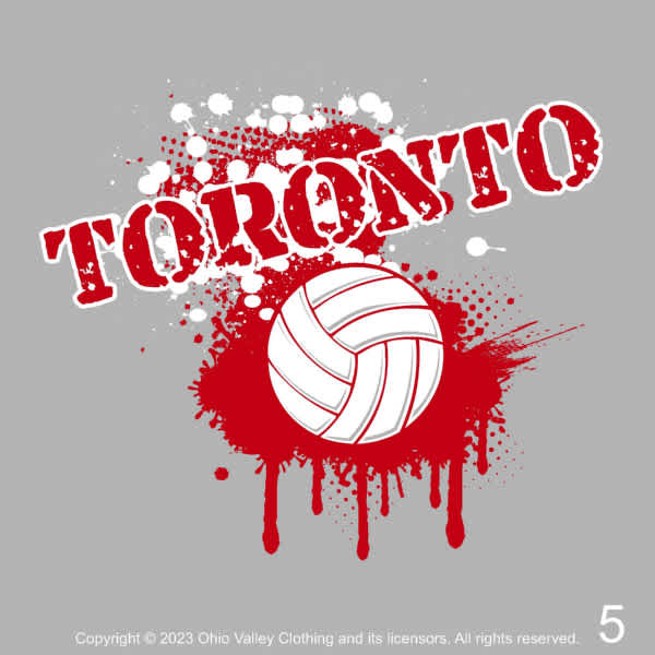 Toronto Jr. High Volleyball 2023 Fundraising Sample Designs Toronto Jr High Volleyball 2023 Sample Design Page 05