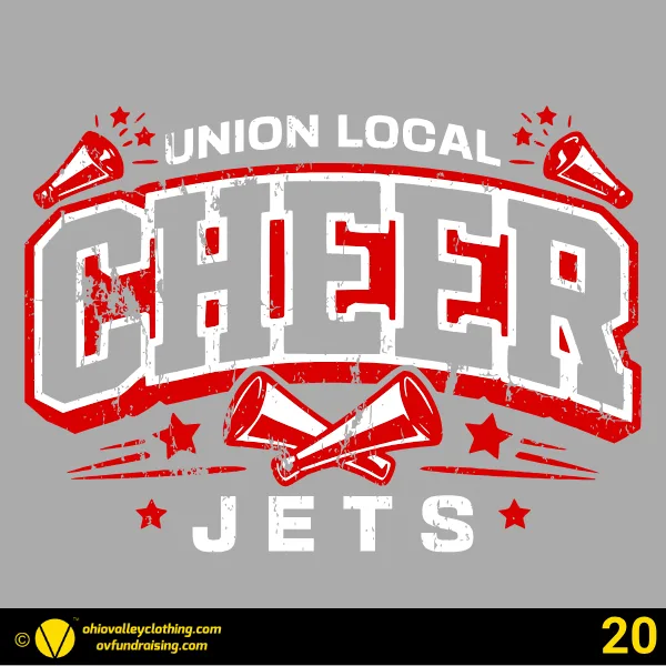 Union Local Little Jets Cheer 2026 Design 20