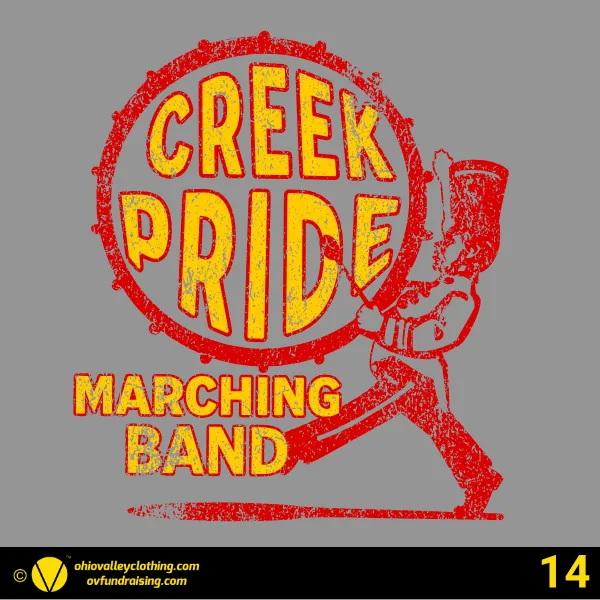Indian Creek Marching Band 2024 Design 14