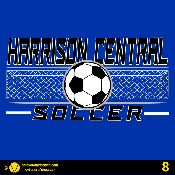 Harrison Central Soccer 2024 Design 08