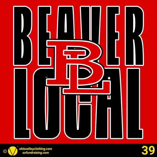 Beaver Local Boys Basketball 2024-2025 Design 39