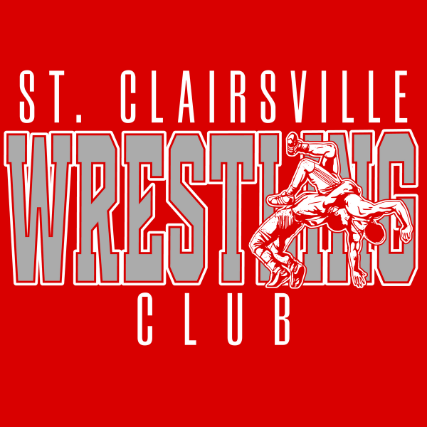 St. Clairsville Wrestling Club 2024-2025 logo