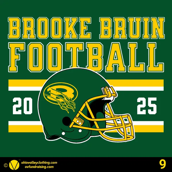 Brooke Bruin Youth Football & Cheer 2025 Design 09