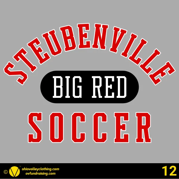 Steubenville Big Red Soccer Spring 2026 Design 12