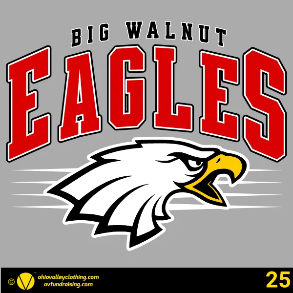 Big Walnut High School Swim Team 2026 Design 25