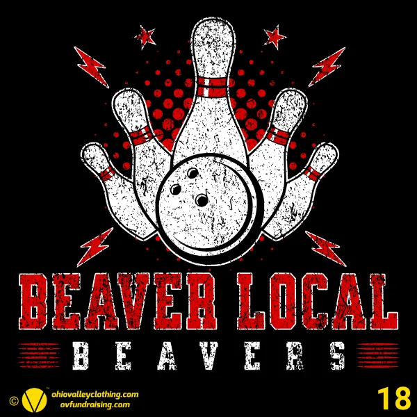 Beaver Local Bowling 2024 Design 18