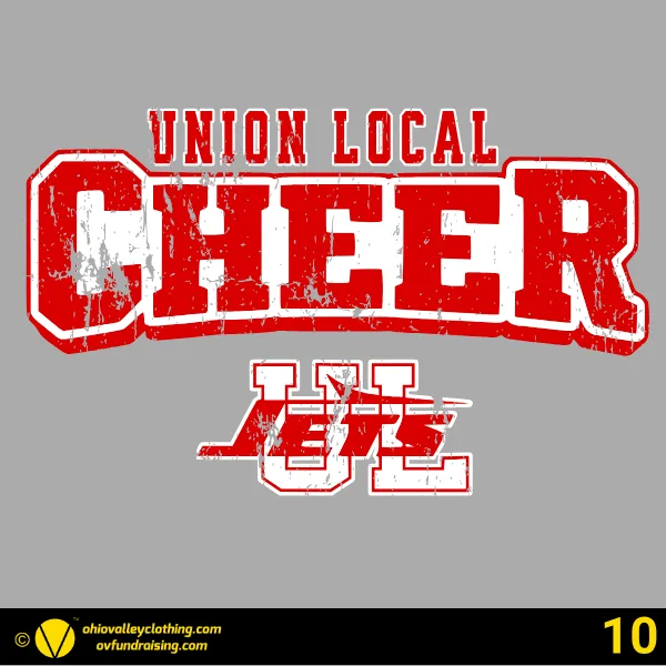 Union Local Little Jets Cheer 2026 Design 10