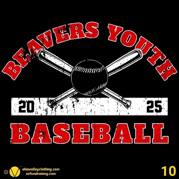 Beaver Youth Baseball 2025 Design 10