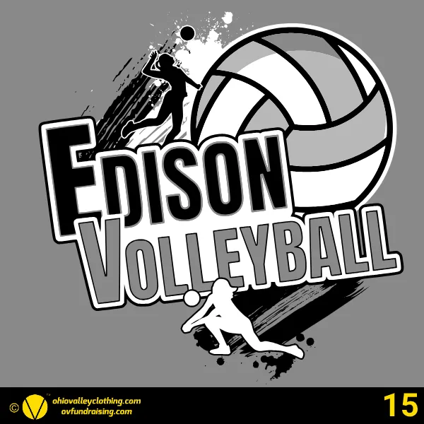 Edison Volleyball 2024- Design 15