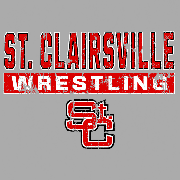 St. Clairsville Wrestling 2024-2025 logo