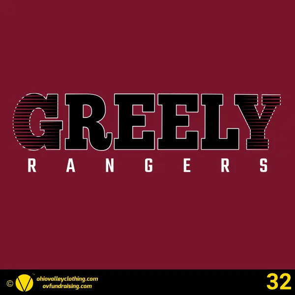 Greely Rangers Football 2026 Design 32