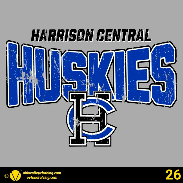 Harrison Central Volleyball Parents Club 2026 Design 26
